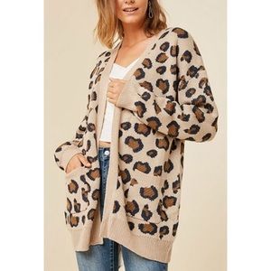 Oversized Leopard 🐆 Cardigan
